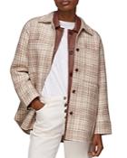 Whistles Emmie Plaid Shirt Jacket