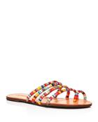 Schutz Women's Hadassa Multi-colored Slide Sandals