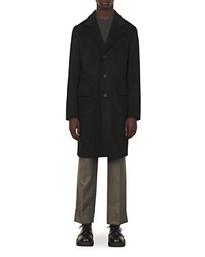 Sandro New Apollo Wool Blend Regular Fit Coat
