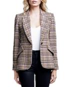 L'agence Chamberlain One Button Blazer