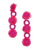 Baublebar Vernita Floral & Hoop Drop Earrings