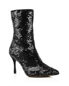 Tabitha Simmons Women's Wendie Pointed Toe Sequin Booties