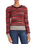 Tory Burch Mixed-stripe Sweater