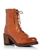 Frye Women's Karen High Block Heel Combat Boots