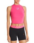 Nike Pro Color-block Cropped Tank