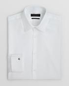 The Men's Store At Bloomingdale's White Herringbone French Cuff Dress Shirt - Contemporary Fit - 100% Exclusive