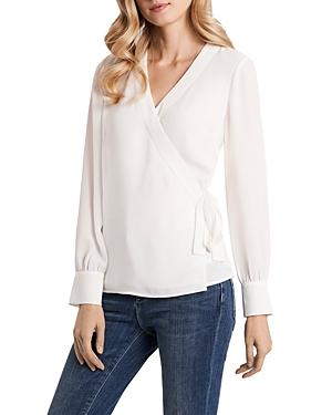 Vince Camuto Side Tie Wrap Blouse