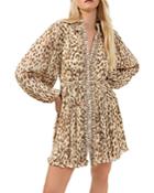 French Connection Eva Ruffled Mini Dress