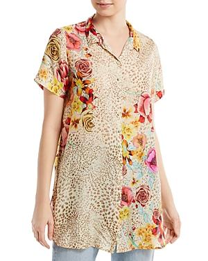 Johnny Was Hera Calia Silk Tunic