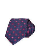 The Men's Store At Bloomingdale's Florette Dot Silk Classic Tie - 100% Exclusive