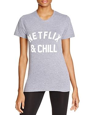 Private Party Netflix Chill Printed Tee