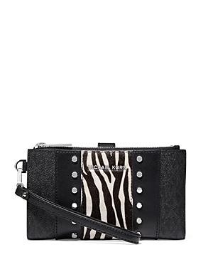 Michael Michael Kors Large Double Zip Wristlet