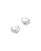 Roberto Coin 18k White Gold Small Heart Earrings