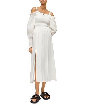 Allsaints Lary Blouson Sleeve Dress
