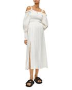 Allsaints Lary Blouson Sleeve Dress