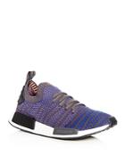 Adidas Men's Nmd R1 Knit Lace Up Sneakers