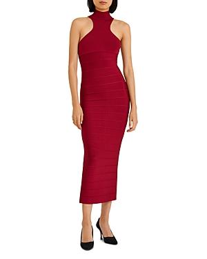 Herve Leger Racer Icon Pencil Dress