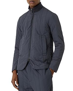 Armani Channel Zip Up Slim Fit Sportcoat