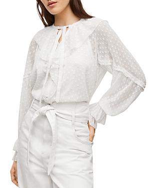 Allsaints Ava Ruffle Top