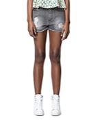 Zadig & Voltaire Storm Ripped Denim Shorts