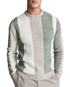 Reiss Magic Color Blocked Jumper Sweater