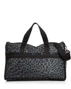 Lesportsac Candace Leopard-print Weekender Duffel Bag