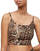 Allsaints Ariel Noche Crop Top