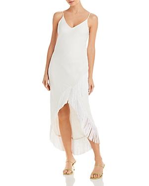 Just Bee Queen Lagos High-low Fringe Dress