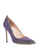 Sjp By Sarah Jessica Parker Fawn Metallic Glitter Pointed Toe High Heel Pumps - Bloomingdale's Exclusive