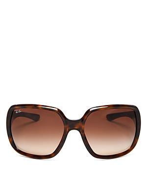 Ray-ban Women's Square Sunglasses, 60mm