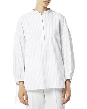 Peserico Striped Drop Shoulder Top