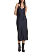 Allsaints Tierny Roll Neck Layered Look Dress