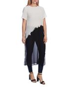 Vince Camuto Ikat Maxi Top