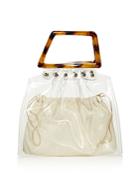 Aqua Clear Tote With Tortoise Handles - 100% Exclusive