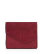 Botkier Cobble Hill Small Suede & Leather Wallet