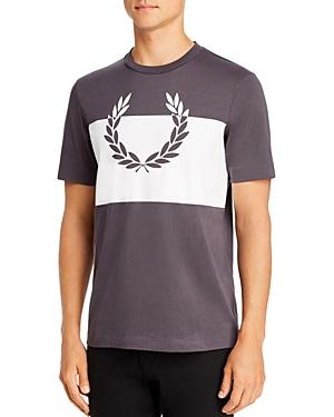 Fred Perry Printed Laurel Wreath Graphic Tee