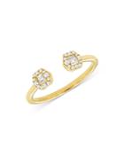 Bloomingdale's Diamond Open Ring In 14k Yellow Gold, 0.15 Ct. T.w. - 100% Exclusive