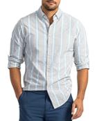 Rodd & Gunn Spey Street Slim Fit Striped Button Down Shirt