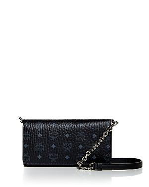 Mcm Visetos Original Phone Chain Wallet