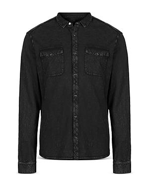 John Varvatos Star Usa Slim Fit Arvon Knit Western Shirt