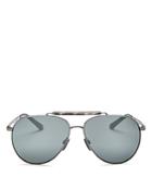 Burberry Men's Mirrored Brow Bar Aviator Sunglasses, 59mm