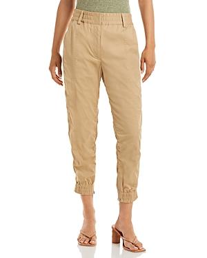 Derek Lam 10 Crosby Phoenix Ruched Zip Hem Jogger Pants