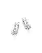 Diamond Small Drop Earrings In 14k White Gold, .25 Ct. T.w. - 100% Exclusive