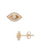 Argento Vivo Evil Eye Stud Earrings