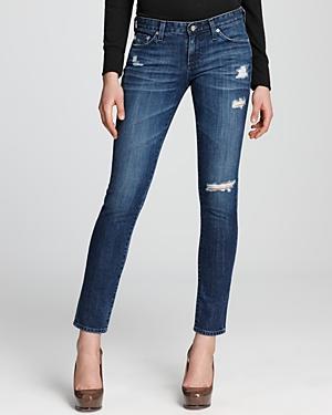 Ag Adriano Goldschmied Jeans - Stilt Skinny In 7 Years Destroyed