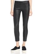 Vince Cropped Leather Pants