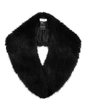 Reiss Betsy Faux Fur Collar Scarf