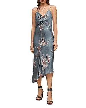 Allsaints Alexia Kuroyuri Cinched Slip Dress