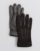 The Men's Store At Bloomingdale's Suede And Leather Palm Tech Gloves - 100% Exclusive