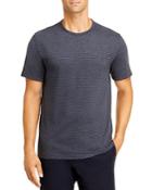 Vince Slim Fit Broken Stripe Tee
